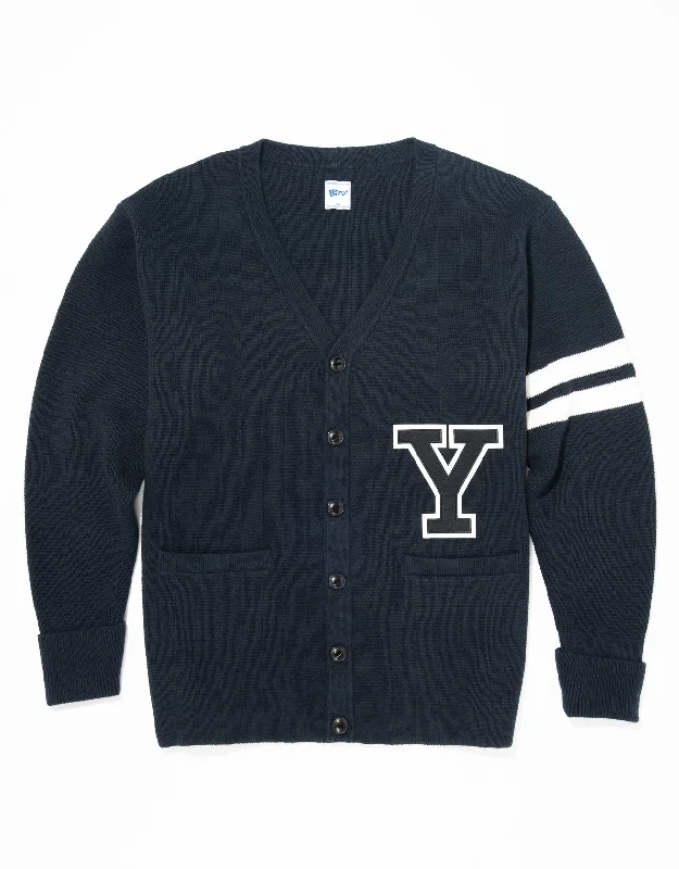 -Anti-scratch scratching board AND cat bed in oneYALE VARSITY COTTON CARDIGAN - NAVY -Anti-scratch scratching board AND cat bed in oneYALE VARSITY COTTON CARDIGAN - NAVY