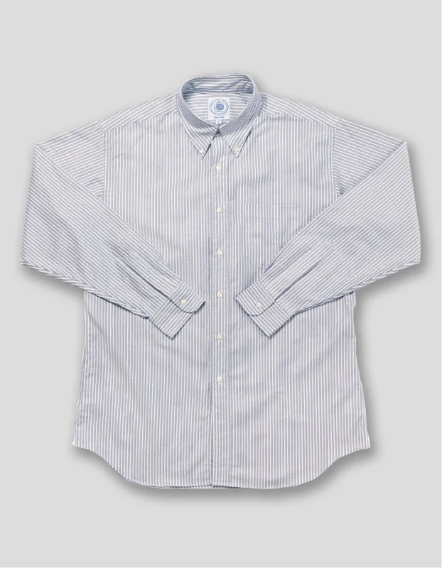 - Pet vitamin complex nutrition tabletsBLUE WHITE STRIPE OXFORD DRESS SHIRT