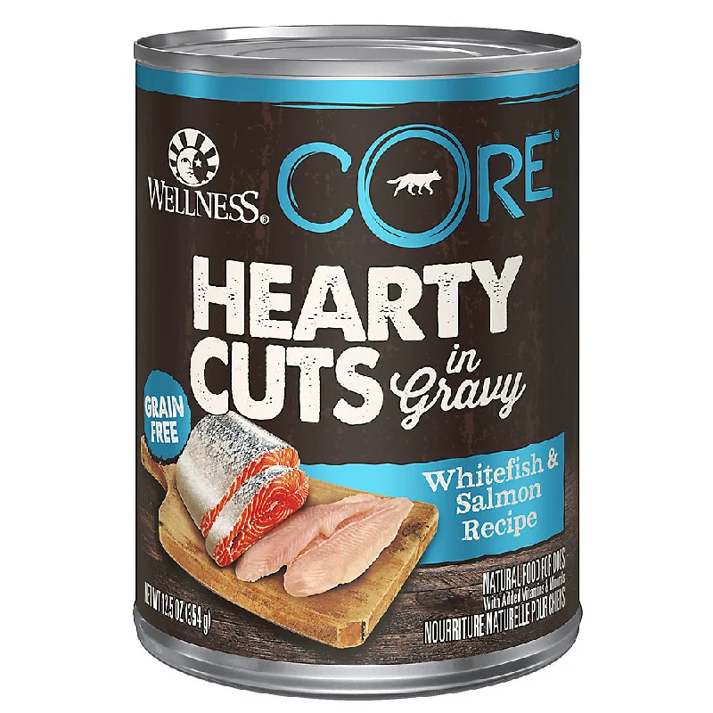 - Natural latex pet mattressWellness CORE Hearty Cuts Whitefish & Salmon for Dog