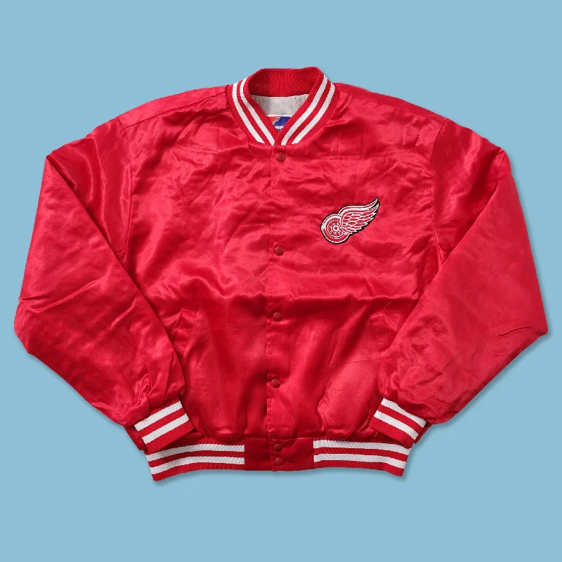 - Foldable and portable cat bagVintage Detroit Red Wings Satin Varsity Jacket XLarge