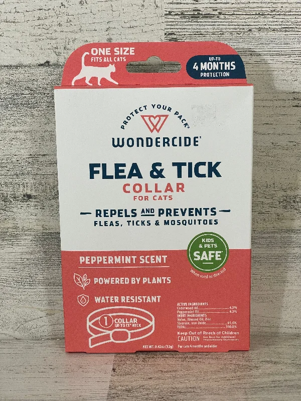    - Hypoallergenic cat food  Wondercide Flea & Tick Cat Collar