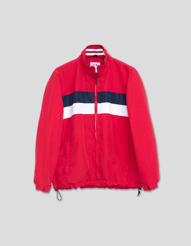 - Organic cotton dog bibsJ.PRESS x BOATHOUSE REGATTA JACKET - RED/NAVY/WHITE