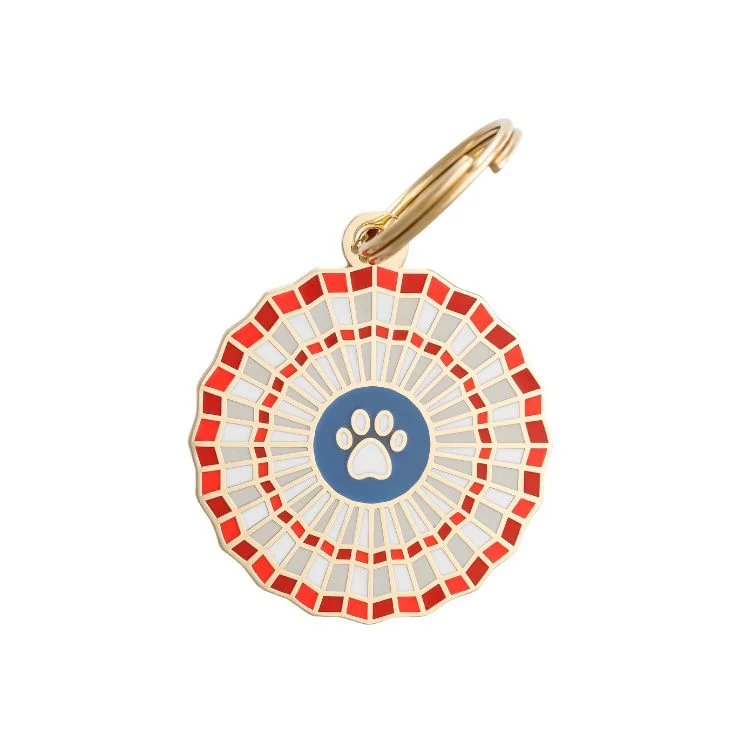 - Chinchilla cooling ice nest ceramic plateAmericana Dog ID Tag