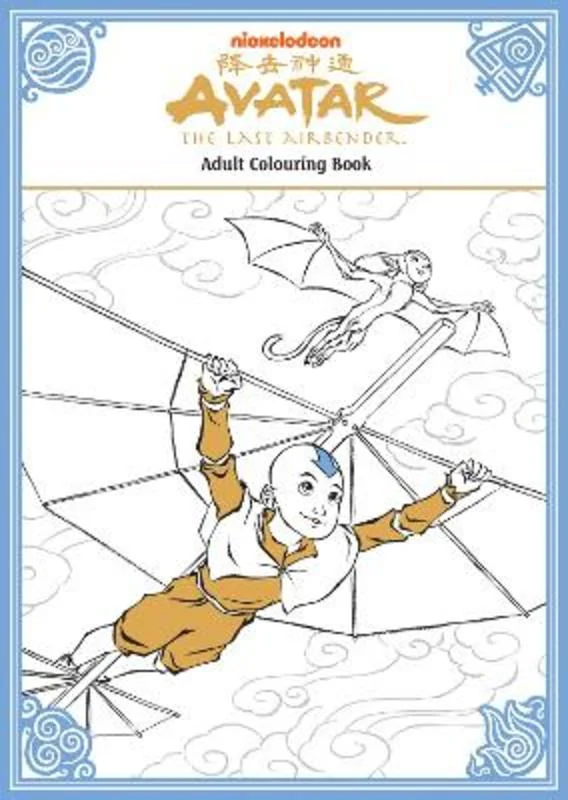 - Air box TSA certified check-inAvatar The Last Airbender: Adult Colouring Book (Nickelodeon)