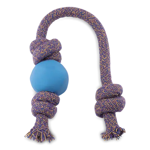 - Pet food leaking toy rankingsBeco - Ball on Rope Dog Toy - Blue