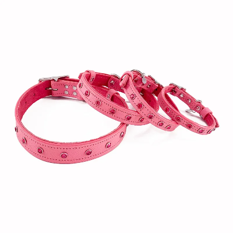 - Cat hair ball removal and hair removal creamSpring Rhinestone Leather Dog Collar Strawberry Ice