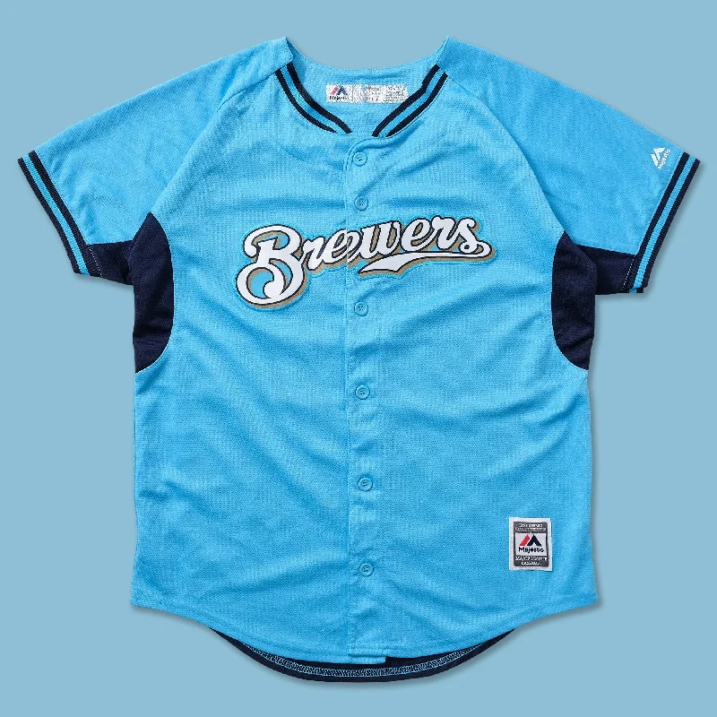 - Organic cotton dog bibsMilwaukee Brewers Jersey Small