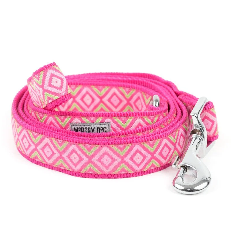 ### Dog accessoriesGraphic Diamond Pink Dog Lead