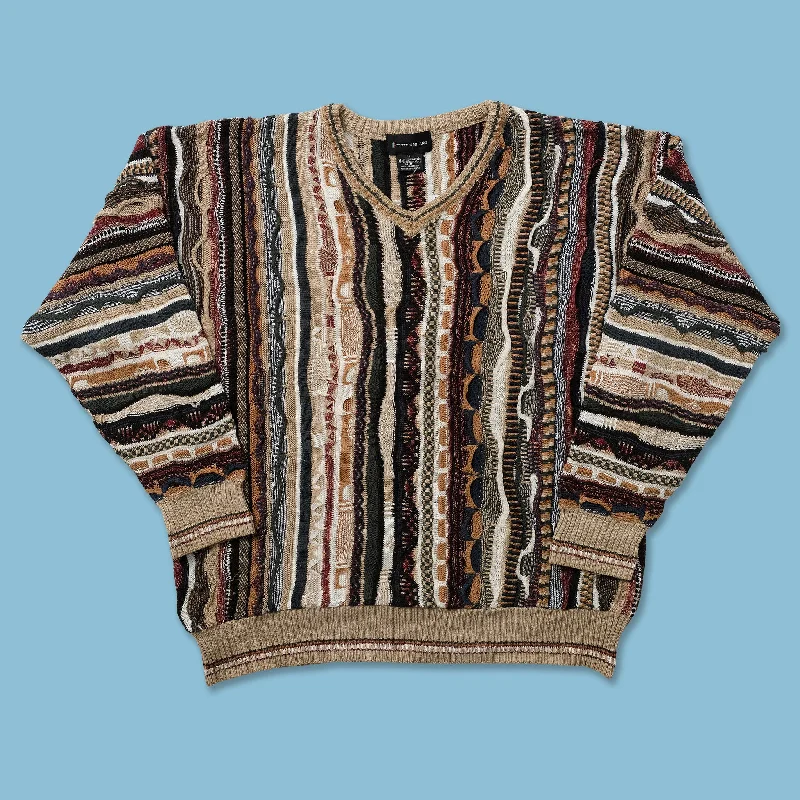 - Rabbit grass rack to prevent waste food boxVintage Coogi Style Knit Sweater Large