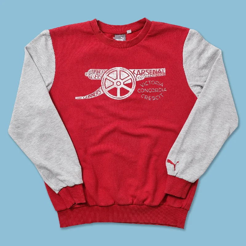 - ​​Christmas pet Christmas clothingVintage Puma FC Arsenal Sweater Medium