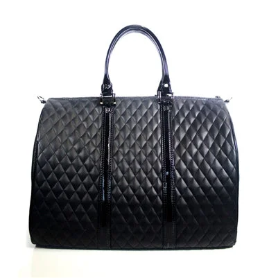 Pet winter warm clothesQuilted Duffel Dog Carrier: Black