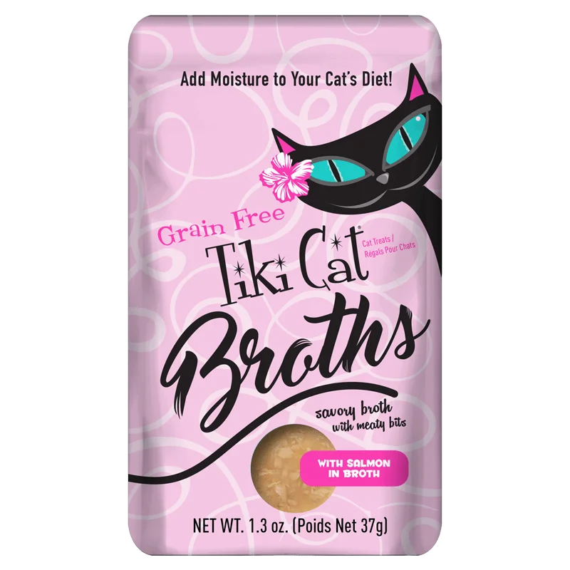 Pet ProductsTiki Cat® with Salmon in broth