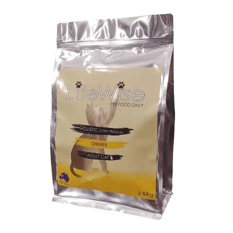    - Cat food for dental health  LifeWise Chicken with Rice Adult Dry Cat Food
