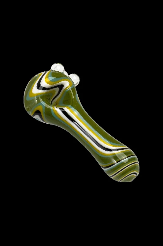 Green White Stripe