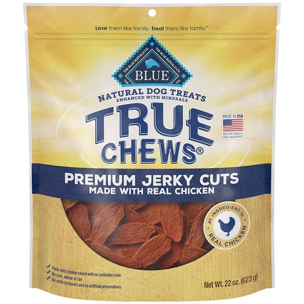  -High-fiber dog foodBlue TrueChew Chicken & Bacon Recipe 623g