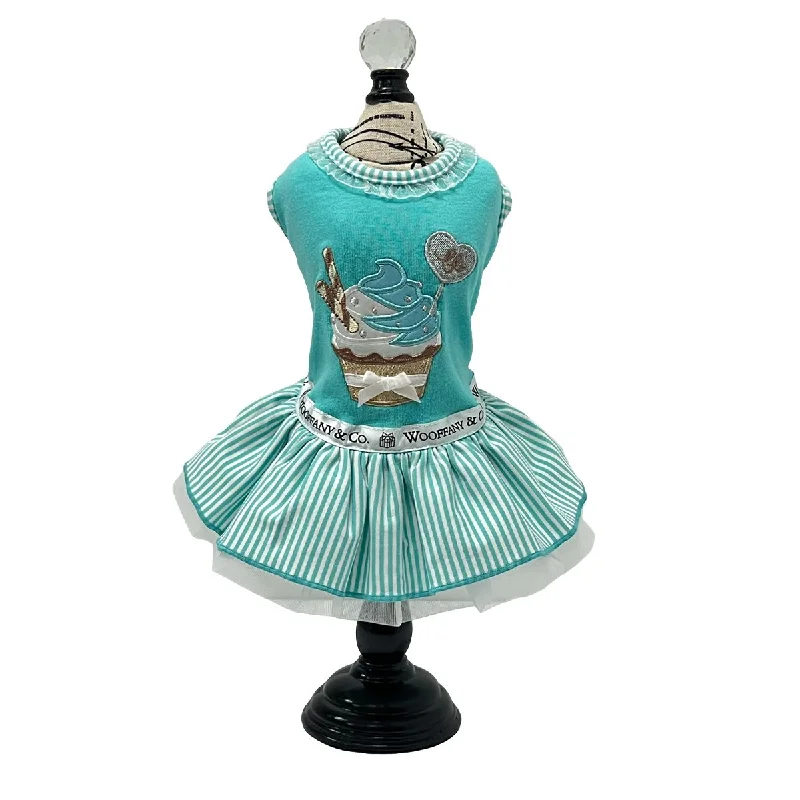 - Automatic induction pet water dispenserWooffany & Co. Ice Cream Dog Dress