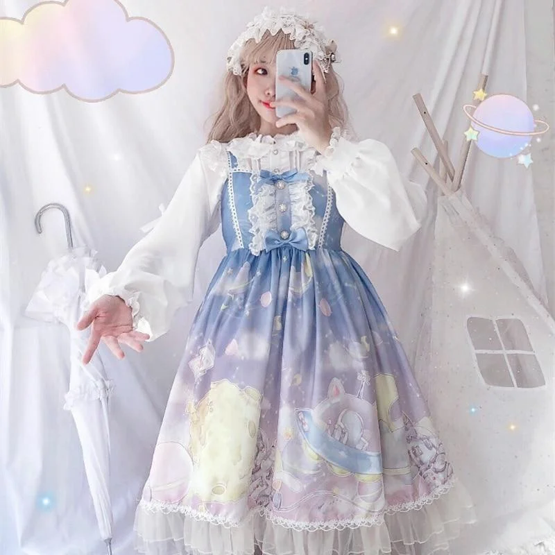 - Automatic temperature adjustment cat bedIntergalactic Space Travel Dress