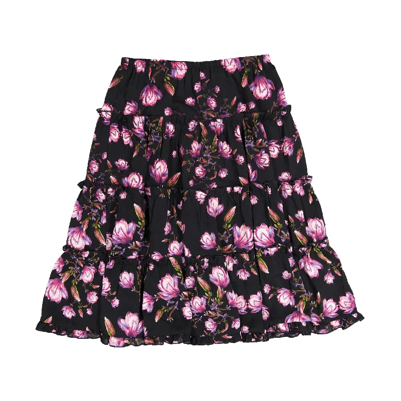- ​​Christmas pet Christmas clothingAva and Lu Purple Roses All Over Skirt