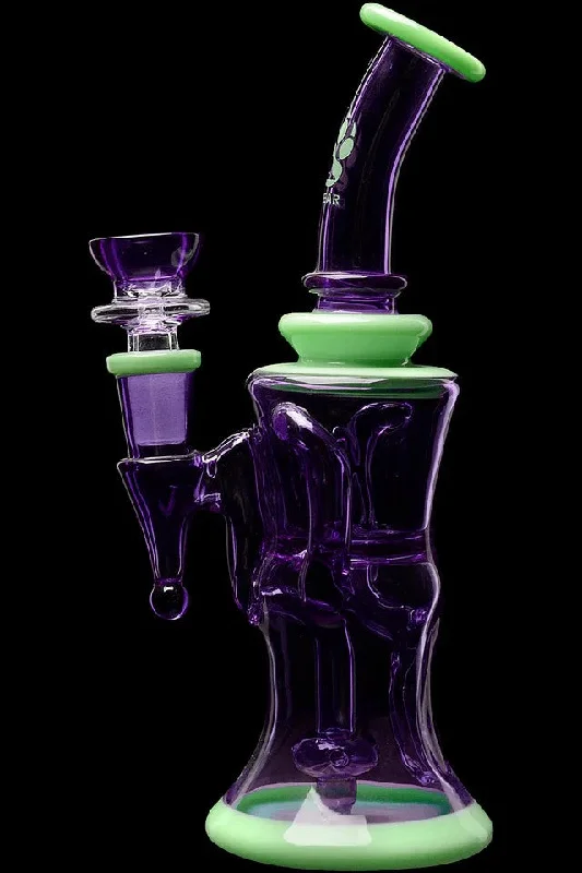 Mint Green & Purple