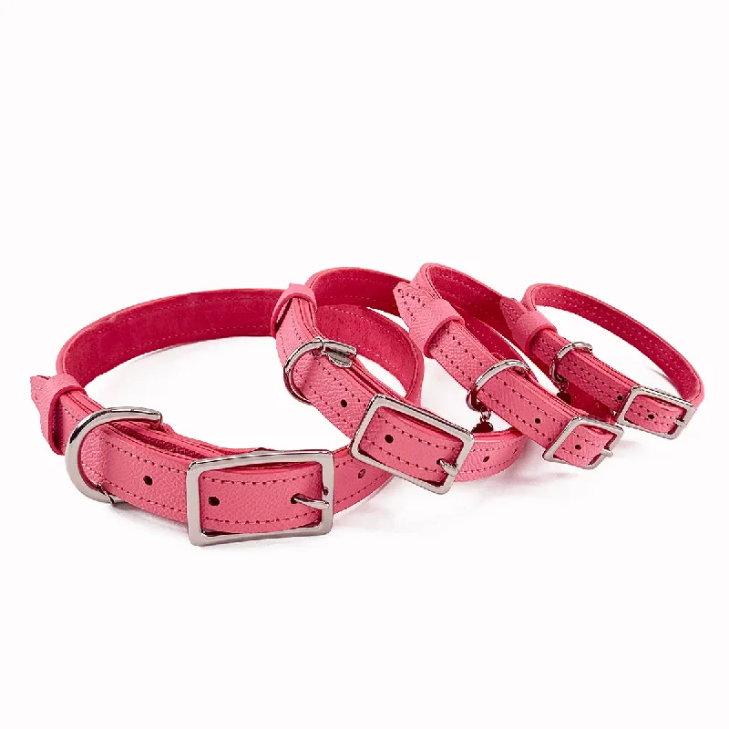 - Automatic induction pet water dispenserSpring Leather Dog Collar Strawberry Ice