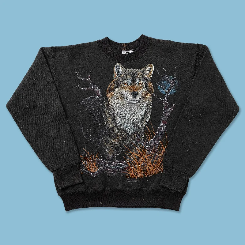 - ​​Christmas pet Christmas clothingWomen's Wolf Sweater Small