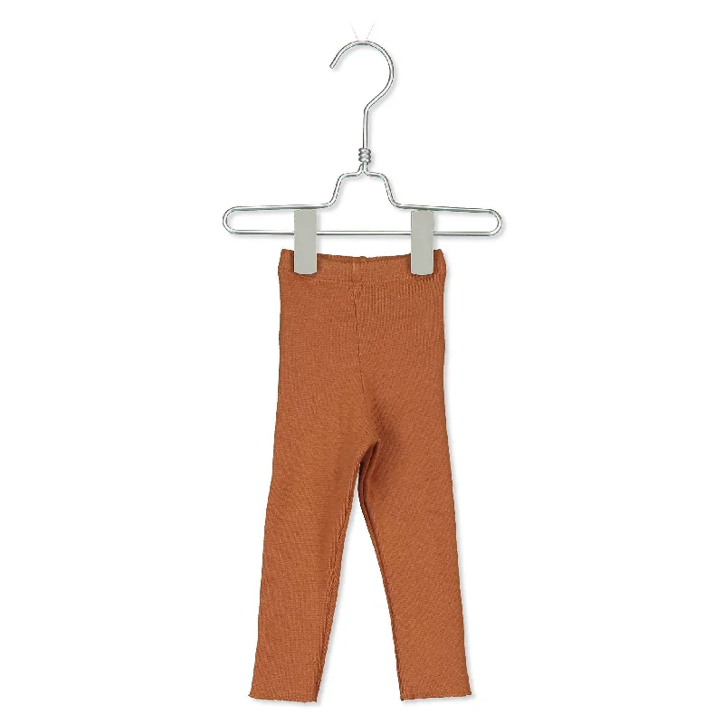 - Automatic temperature adjustment cat bedLotieKids Caramel Solid Baby Rib Leggings