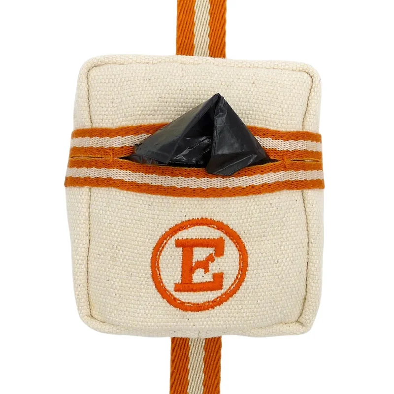 - ​​Pet toys under    yuanSquare Case Dog Poop Bag Holder Orange