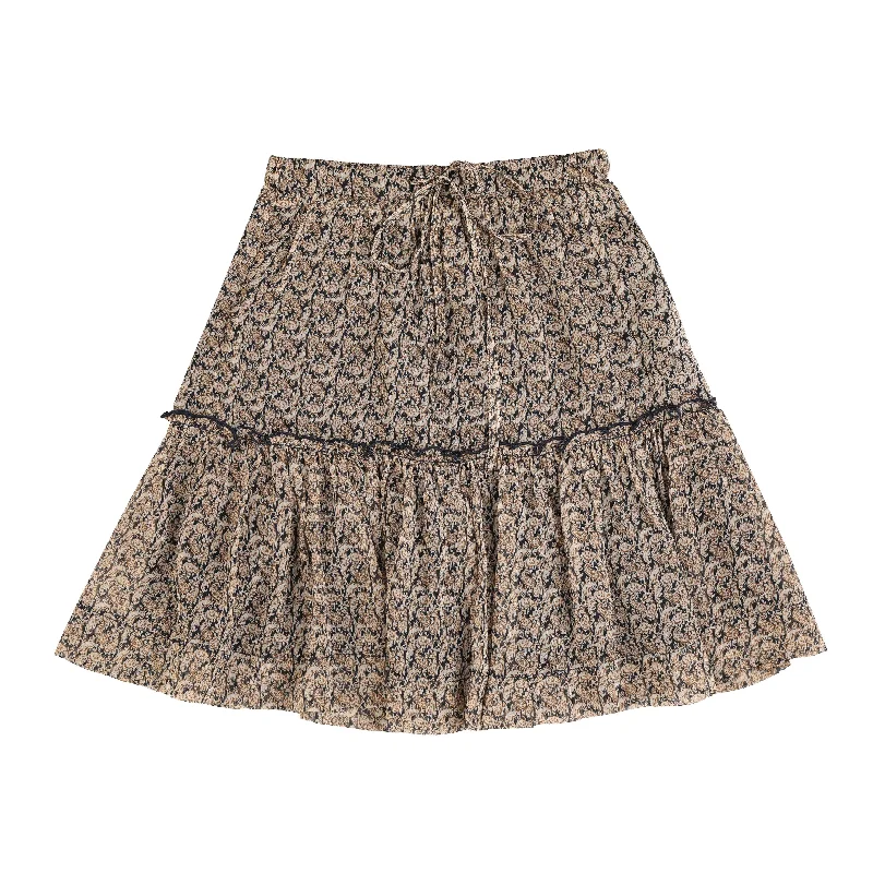 - ​​Pet toys under    yuanNoma Blue Paisley Skirt