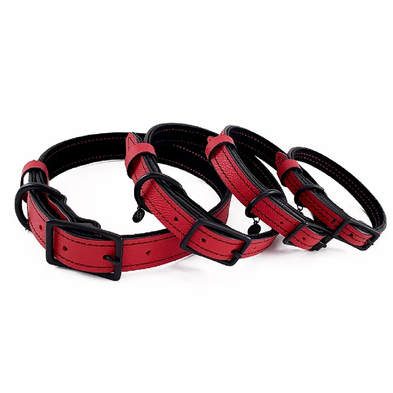 - Hamster silent running wheel to prevent chewingNixon Classic Leather Dog Collar Cayenne/Black