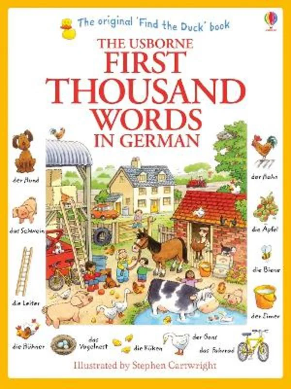 - Automatic induction pet water dispenserFirst Thousand Words in German