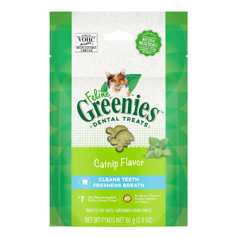  . **Price and Purchasing**  Greenies Catnip Dental Cat Treat