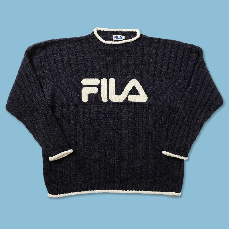 - Pet vitamin complex nutrition tabletsVintage Fila Knit Sweater XXL
