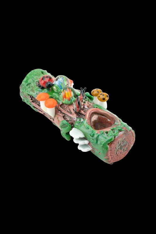 ---Empire Glassworks Mossy Log Dry Pipe