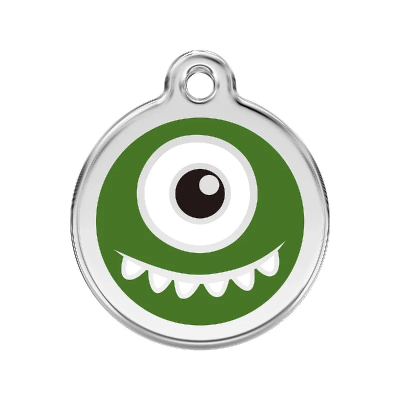 - Deodorizing cat litter tofu litterStainless Steel And Enamel Monster Green Dog ID Tag