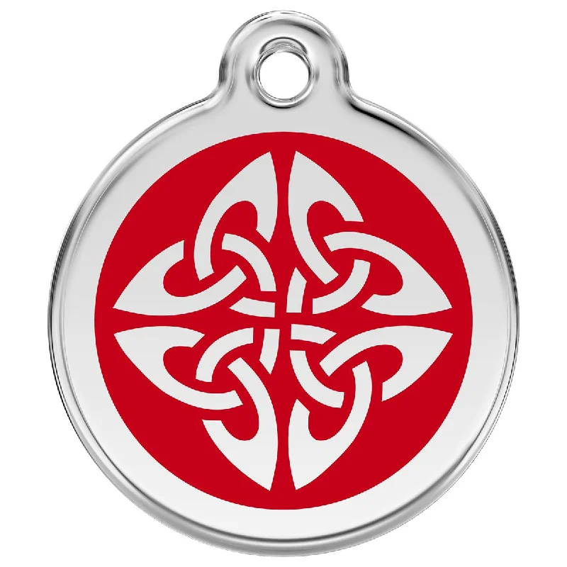 - Winter warm clothes for short-haired dogsStainless Steel And Enamel Tribal Arrows Red Dog ID Tag