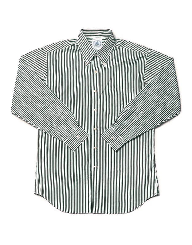  -Explosion-proof leash FOR LARGE dogsDARK GREEN BOLD STRIPE SPORT SHIRT