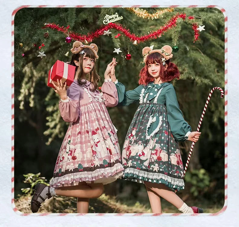 - ​​Christmas pet Christmas clothingHoliday Wishes Dress