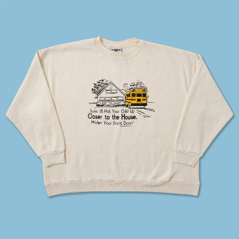 - Pet stroller can be taken on the planeVintage School Bus Sweater XXL