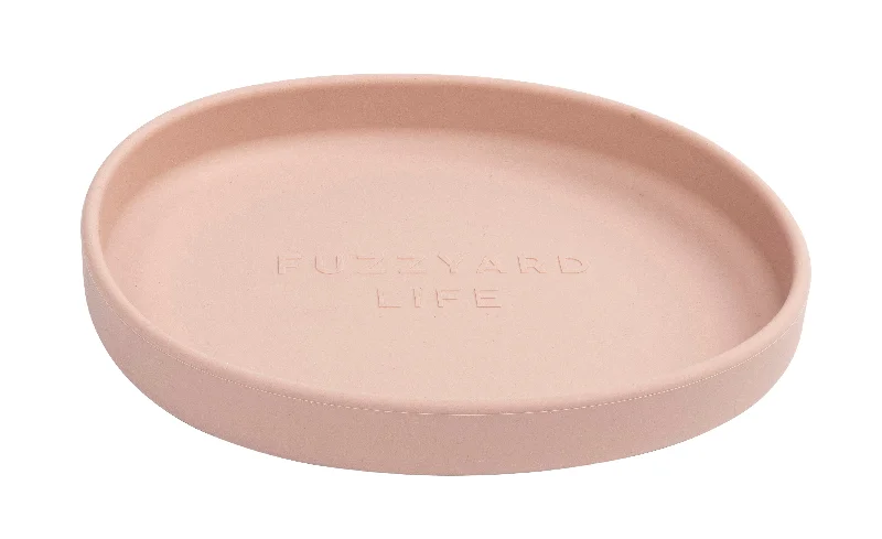 - ​​Pet toys under    yuanFuzzYard Life Silicone Cat Dish - Soft Blush
