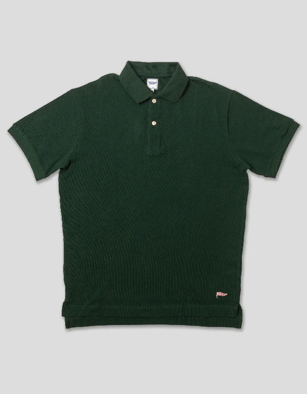 - Parrot climbing and standing wooden framePIQUE POLO SHIRT - HUNTER