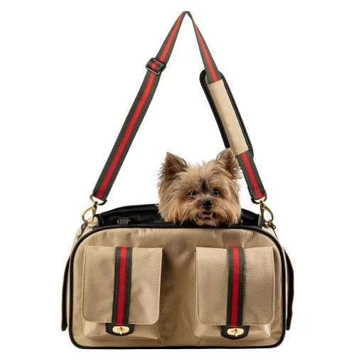 - Solid wood cat climbing frame customizedPetote Marlee 2 Dog Carrier Khaki Stripe