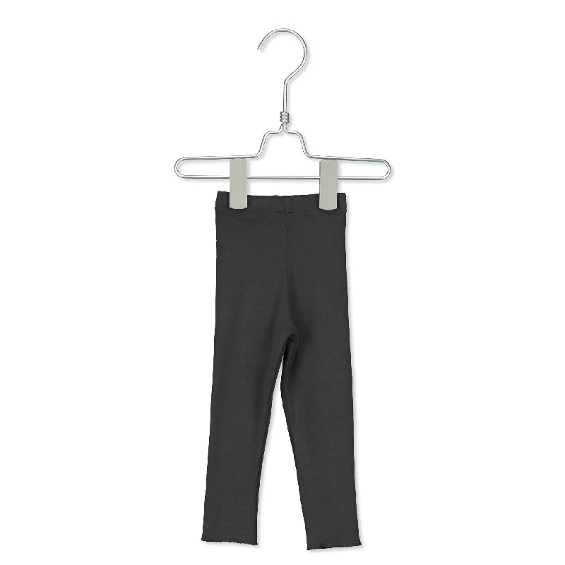 - Pet monitor with cameraLotieKids Vintage Black  Solid Baby Rib Leggings