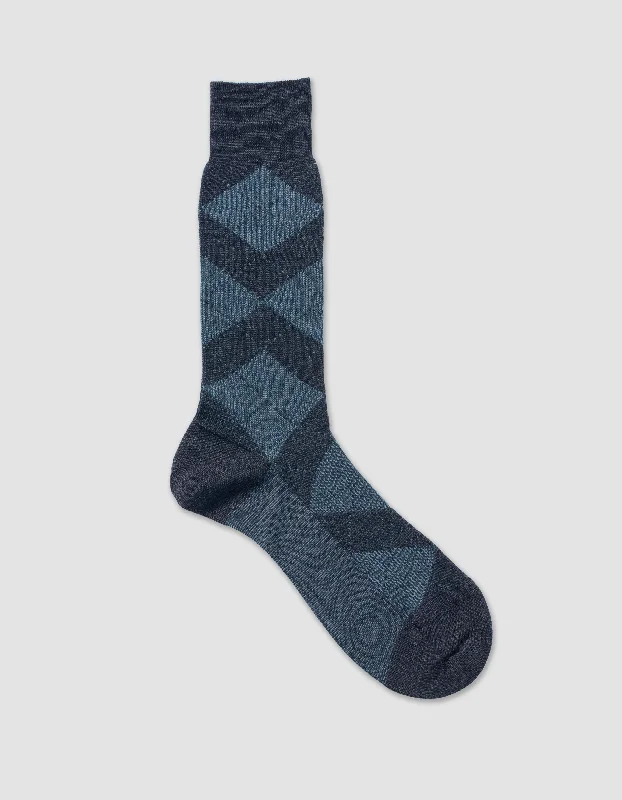 - Solid wood cat climbing frame customizedARGYLE WOOL MID CALF SOCK - CHARCOAL
