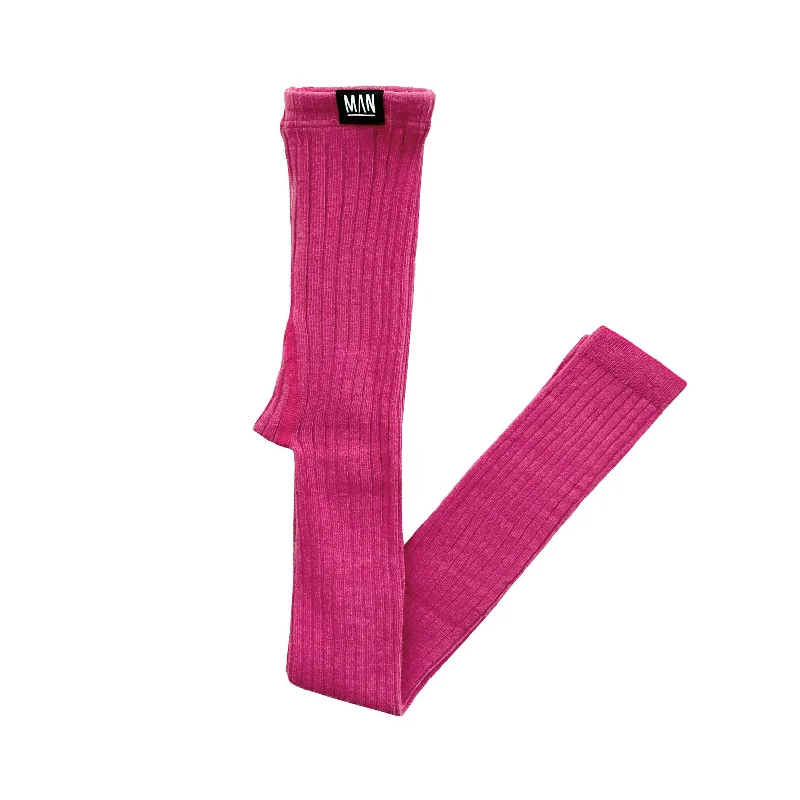 - Car dog seat beltLittle Man Happy Pink Pink Rib Leggings