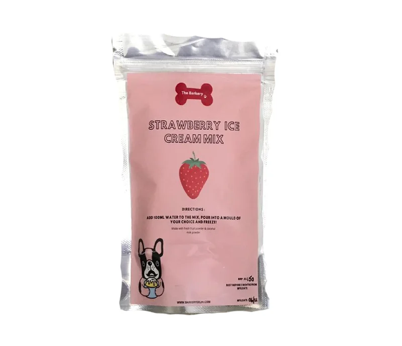 - Foldable and portable cat bagDog Treats: Strawberry Ice Cream Mix