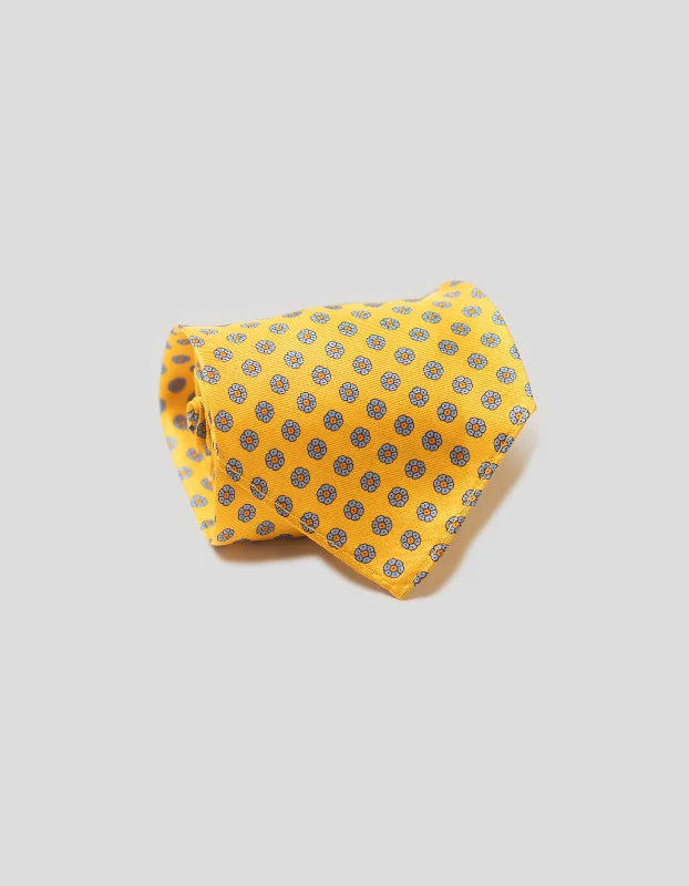 - Rabbit grass rack to prevent waste food boxFOULARD UNLINED TIE  - YELLOW