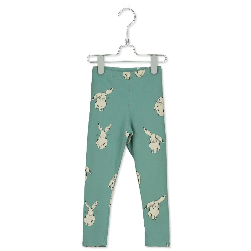 - Deodorizing cat litter tofu litterLotieKids Green Rabbits Leggings