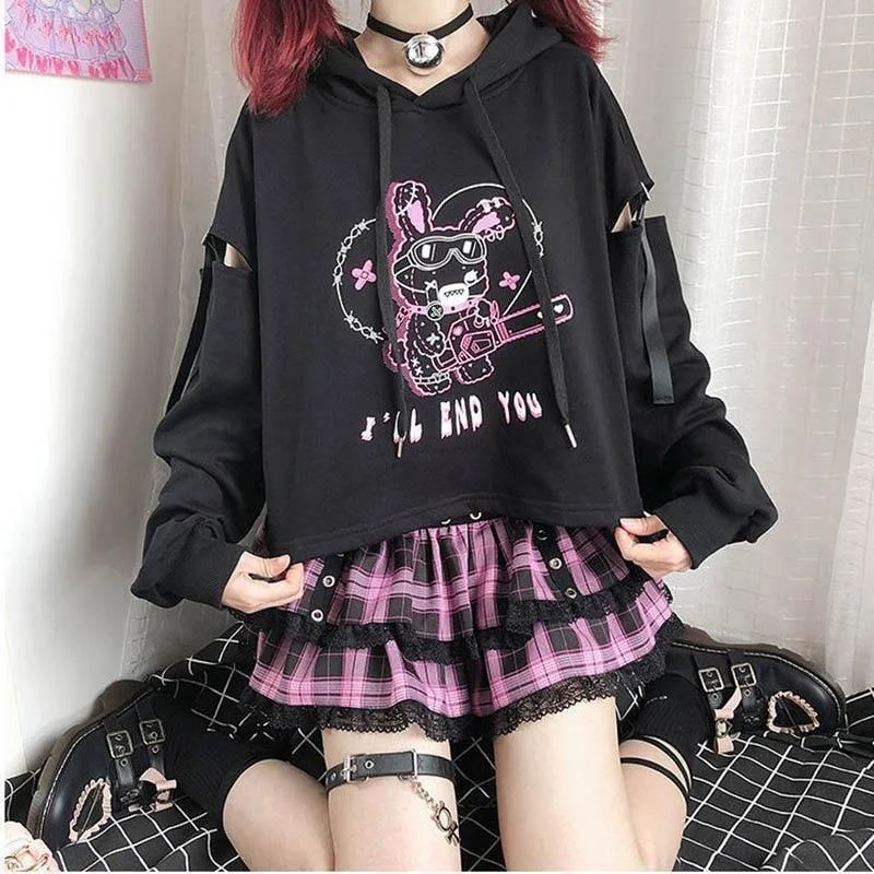 - Automatic temperature adjustment cat bedChainsaw Bunny Hoodie