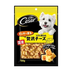- Car dog seat beltCaesar Snack Cheddar Fragrant Luxurious Cheese for dog 100g