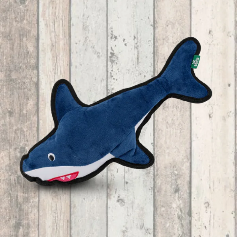 - Plush pet toy selectionBeco Recycled Tough Toy Sidney Shark